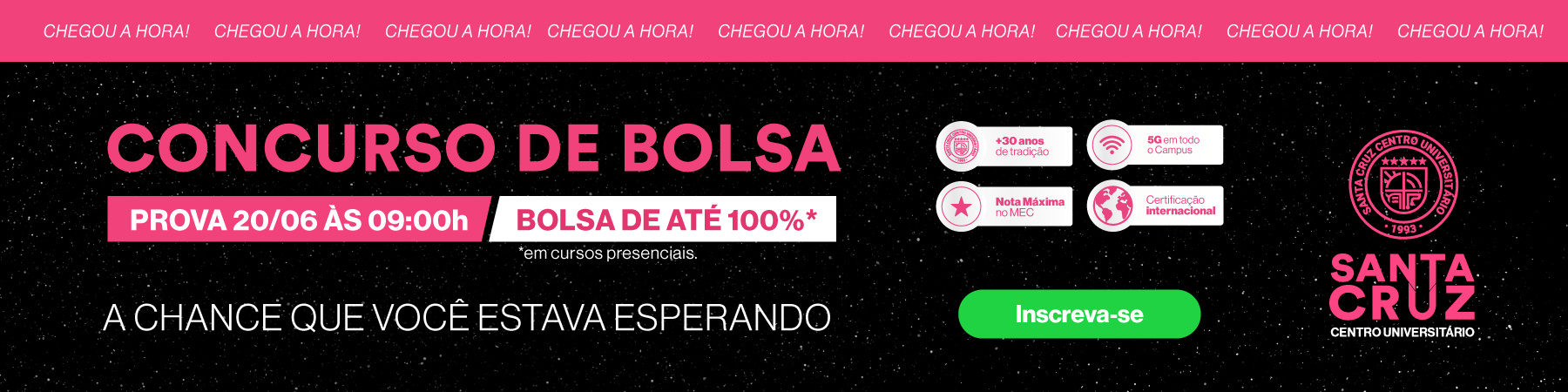 Banner Concurso de Bolsa Desktop